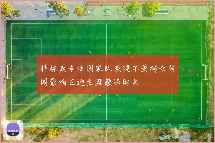 特林康专注国家队表现不受转会传闻影响正迎生涯巅峰时刻